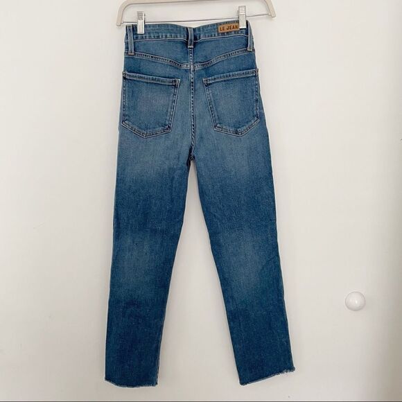 LE JEAN High Rise Sabine Straight in Ava Wash - Picture 8 of 8